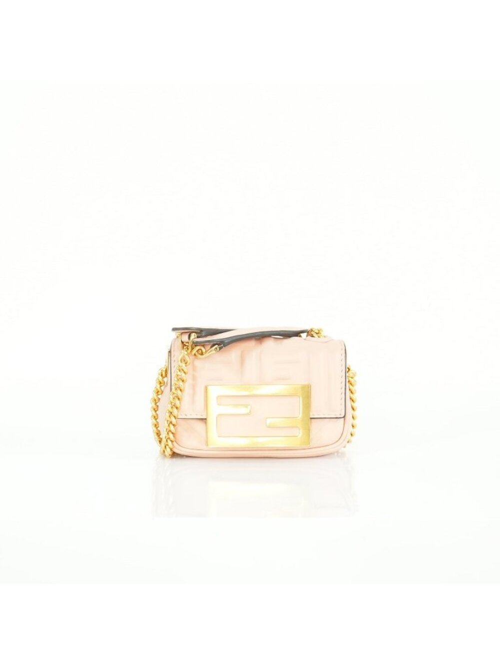 Fendi Pink Nano Baguette Crossbody